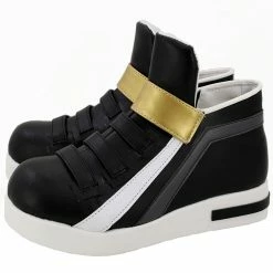 Auscosplay LOL KDA Akali Cosplay Shoes Boots Custom Made