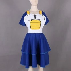 Auscosplay Dragon Ball Vegeta Female Dress Cosplay Costume Anime Costume