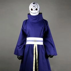 Auscosplay Naruto Shippuden Uchiha Obito Cosplay Costume With Mask Anime Costume