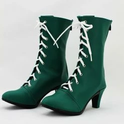 Auscosplay Sailor Moon Sailor Jupiter Makoto Kino Cosplay Shoes Boots Sailor Moon Costume