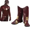 Auscosplay The Flash Superhero Cosplay Shoes Barry Allen Boots