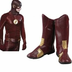 Outlet Auscosplay Store 66 Auscosplay The Flash Superhero Cosplay Shoes Barry Allen Boots