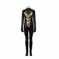 Auscosplay Hzym Ant-Man Wasp Janet Van Dyne Jumpsuit Cosplay Costume