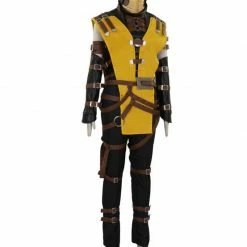 Auscosplay Mortal Kombat Costumes Mortal Kombat Scorpion Hanzo Hasashi Cosplay Costume