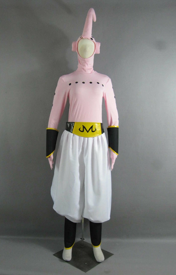 Auscosplay Anime Costume Dragon Ball Z Majin Boo The Evil Boo Cosplay Costume 4 Auscosplay Anime Costume Dragon Ball Z Majin Boo The Evil Boo Cosplay Costume