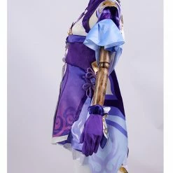 Auscosplay Genshin Impact Keqing Cosplay Costume Dress Genshin Impact Cosplay 17 Auscosplay Genshin Impact Keqing Cosplay Costume Dress Genshin Impact Cosplay