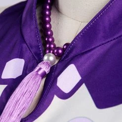 Auscosplay Genshin Impact Keqing Cosplay Costume Dress Genshin Impact Cosplay 20 Auscosplay Genshin Impact Keqing Cosplay Costume Dress Genshin Impact Cosplay