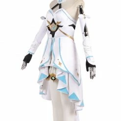 Auscosplay Genshin Impact Cosplay Genshin Impact Traveler Lumine Cosplay Costume