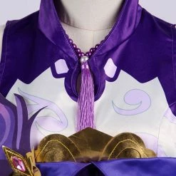 Auscosplay Genshin Impact Keqing Cosplay Costume Dress Genshin Impact Cosplay 19 Auscosplay Genshin Impact Keqing Cosplay Costume Dress Genshin Impact Cosplay
