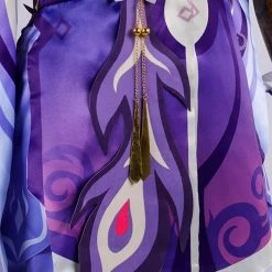 Auscosplay Genshin Impact Keqing Cosplay Costume Dress Genshin Impact Cosplay 21 Auscosplay Genshin Impact Keqing Cosplay Costume Dress Genshin Impact Cosplay