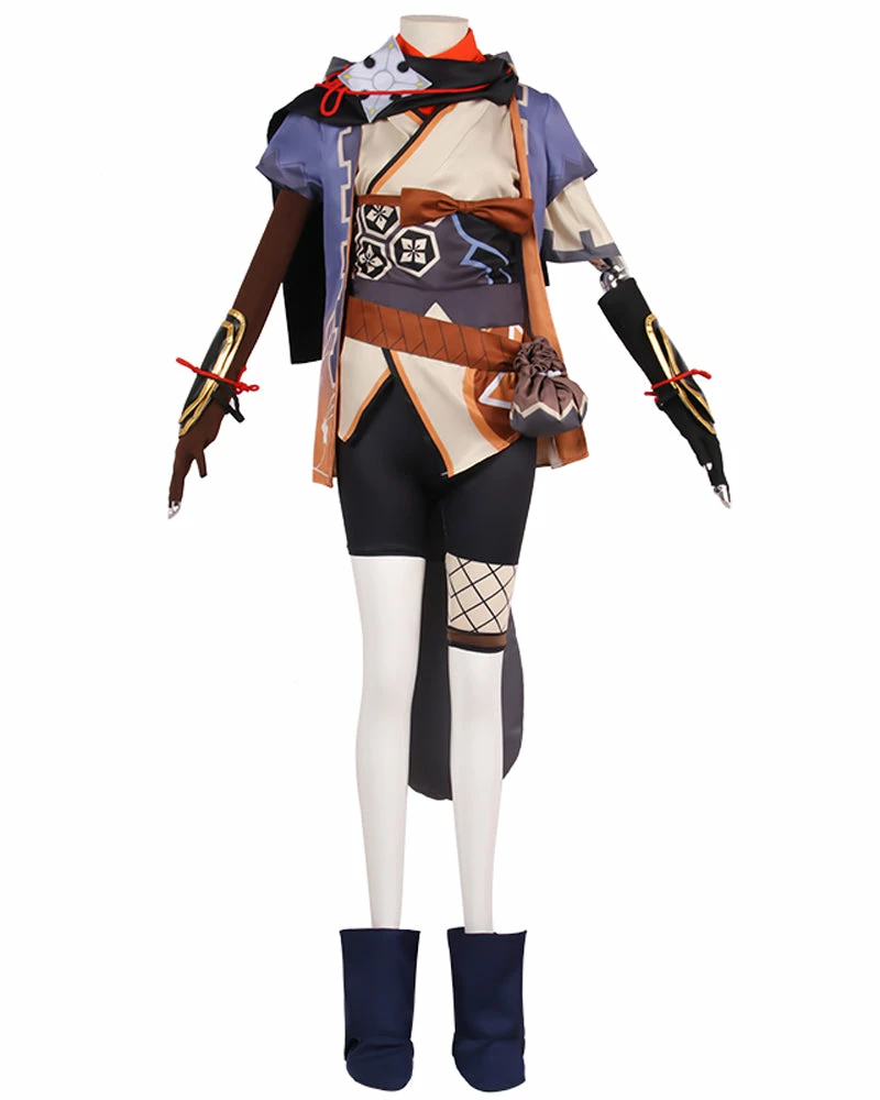 Auscosplay Genshin Impact Sayu Cosplay Costume Genshin Impact Cosplay 3 Auscosplay Genshin Impact Sayu Cosplay Costume Genshin Impact Cosplay