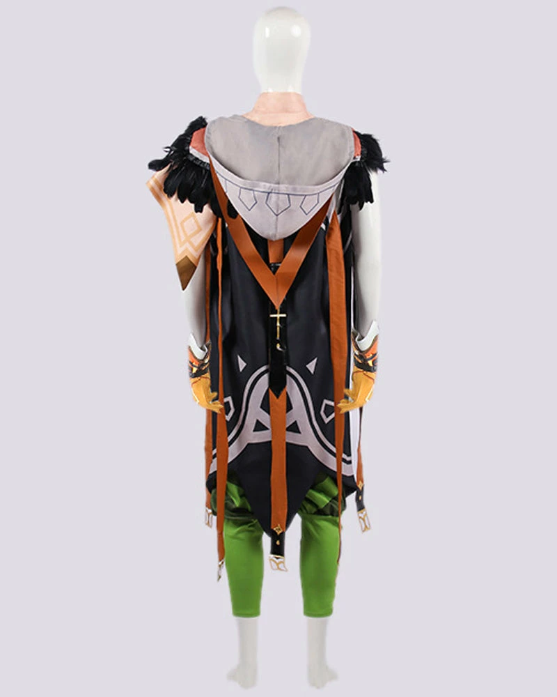Auscosplay Genshin Impact Razor Cosplay Costume 4 Auscosplay Genshin Impact Razor Cosplay Costume