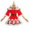 Auscosplay Genshin Impact Barbara Christmas Cosplay Costume Dress