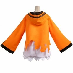 Auscosplay Genshin Impact Cosplay Genshin Impact Klee Cosplay Costume Orange Outfit