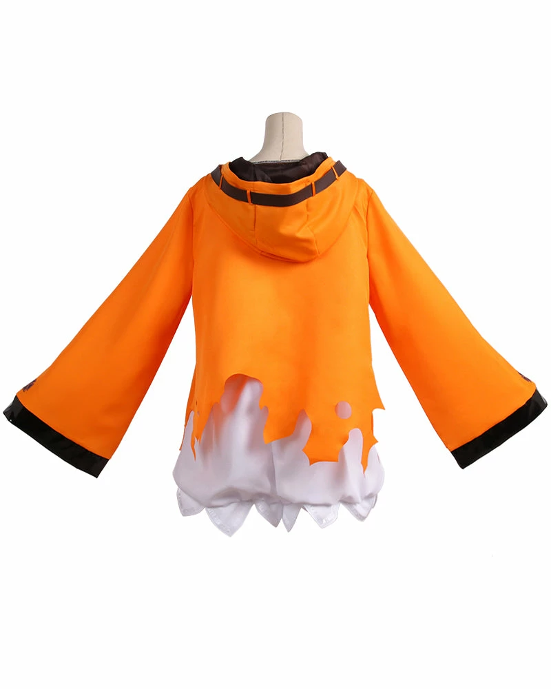 Auscosplay Genshin Impact Cosplay Genshin Impact Klee Cosplay Costume Orange Outfit 4 Auscosplay Genshin Impact Cosplay Genshin Impact Klee Cosplay Costume Orange Outfit