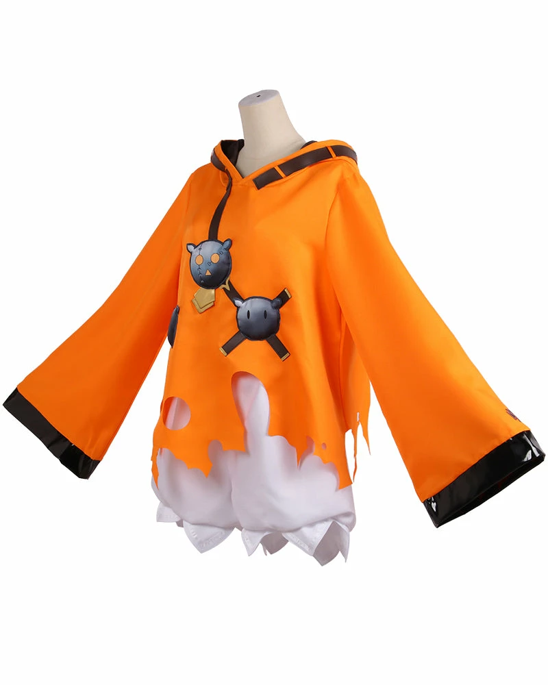 Auscosplay Genshin Impact Cosplay Genshin Impact Klee Cosplay Costume Orange Outfit 5 Auscosplay Genshin Impact Cosplay Genshin Impact Klee Cosplay Costume Orange Outfit