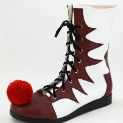 Auscosplay Pennywise Cosplay Shoes/Boots Custom Made For Male/Female 7 Auscosplay Pennywise Cosplay Shoes/Boots Custom Made For Male/Female