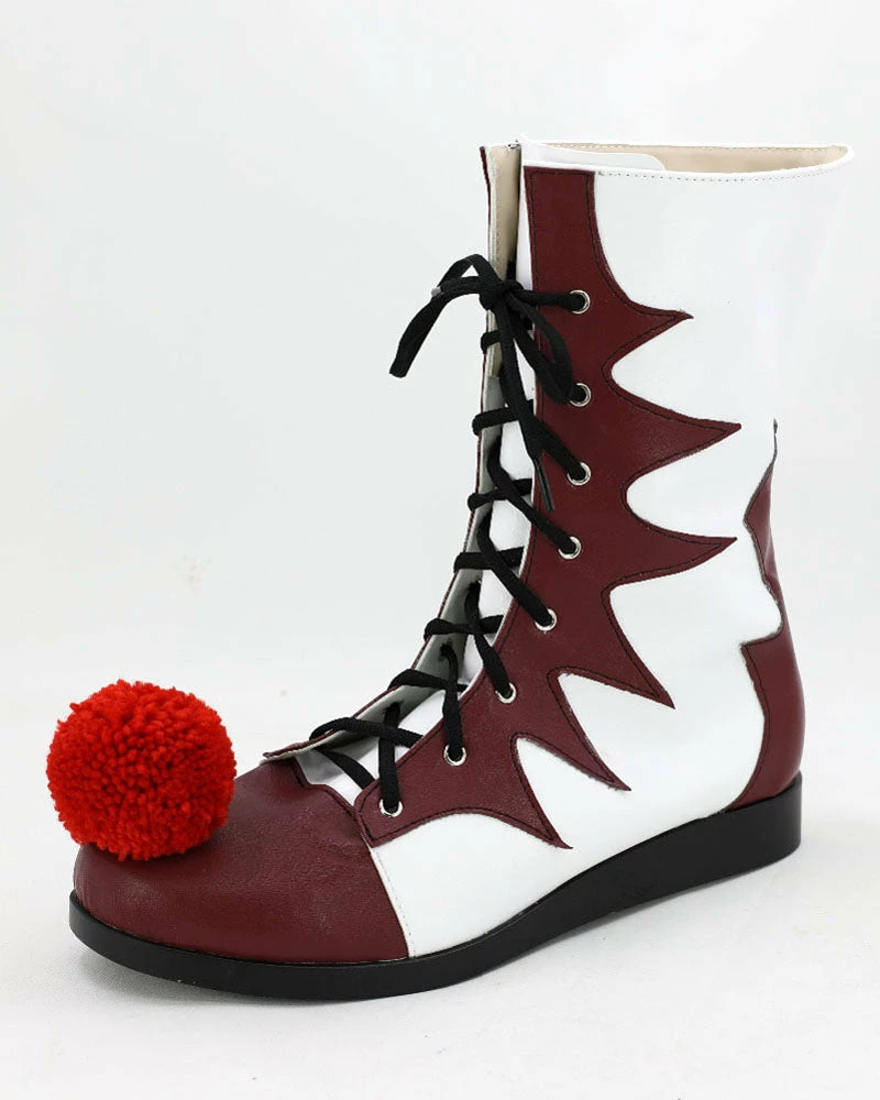 Auscosplay Pennywise Cosplay Shoes/Boots Custom Made For Male/Female 5 Auscosplay Pennywise Cosplay Shoes/Boots Custom Made For Male/Female