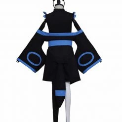 Auscosplay Pokemon Umbreon Human Cosplay Costume Dress