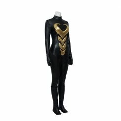 Auscosplay Hzym Ant-Man Wasp Janet Van Dyne Jumpsuit Cosplay Costume