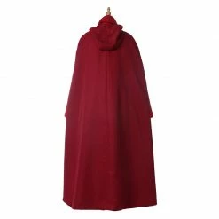 Auscosplay The Handmaid's Tale Costume Handmaid's Tale Dress Red Cape Cloak Robe 11 Auscosplay The Handmaid's Tale Costume Handmaid's Tale Dress Red Cape Cloak Robe