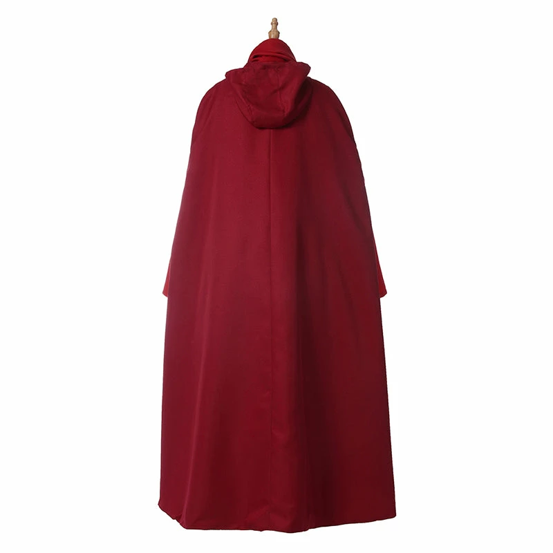 Auscosplay The Handmaid's Tale Costume Handmaid's Tale Dress Red Cape Cloak Robe 6 Auscosplay The Handmaid's Tale Costume Handmaid's Tale Dress Red Cape Cloak Robe