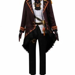Auscosplay Genshin Impact Diluc Ragnvindr Cosplay Costume Outfit Genshin Impact Cosplay