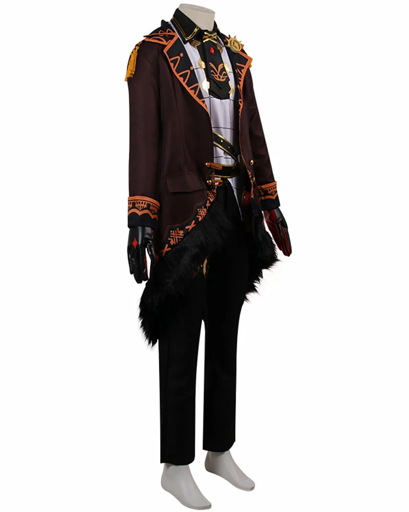 Auscosplay Genshin Impact Diluc Ragnvindr Cosplay Costume Outfit Genshin Impact Cosplay 6 Auscosplay Genshin Impact Diluc Ragnvindr Cosplay Costume Outfit Genshin Impact Cosplay