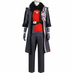 Auscosplay Genshin Impact Fatui Diplomat Viktor Cosplay Costume Genshin Impact Cosplay