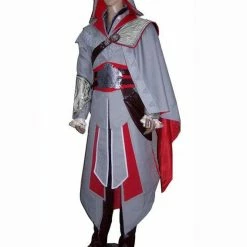 Auscosplay Assassins Creed 2 II Brotherhood EZIO Auditore Cosplay Costume