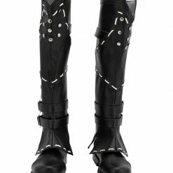Auscosplay Assassin's Creed Aveline Cosplay Shoes Boots Custom Made Assassin's Creed Costumes