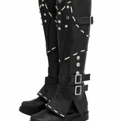 Auscosplay Assassin's Creed Aveline Cosplay Shoes Boots Custom Made Assassin's Creed Costumes