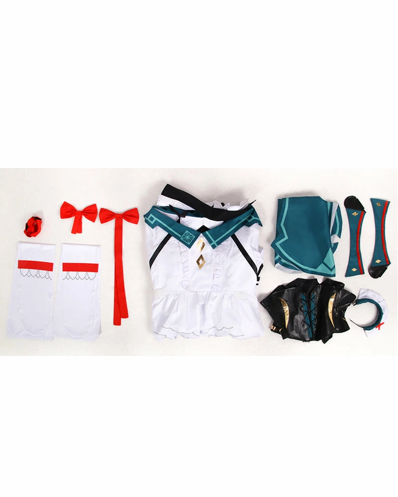 Auscosplay Genshin Impact Cosplay Genshin Impact Katheryne Cosplay Costume Dress 5 Auscosplay Genshin Impact Cosplay Genshin Impact Katheryne Cosplay Costume Dress