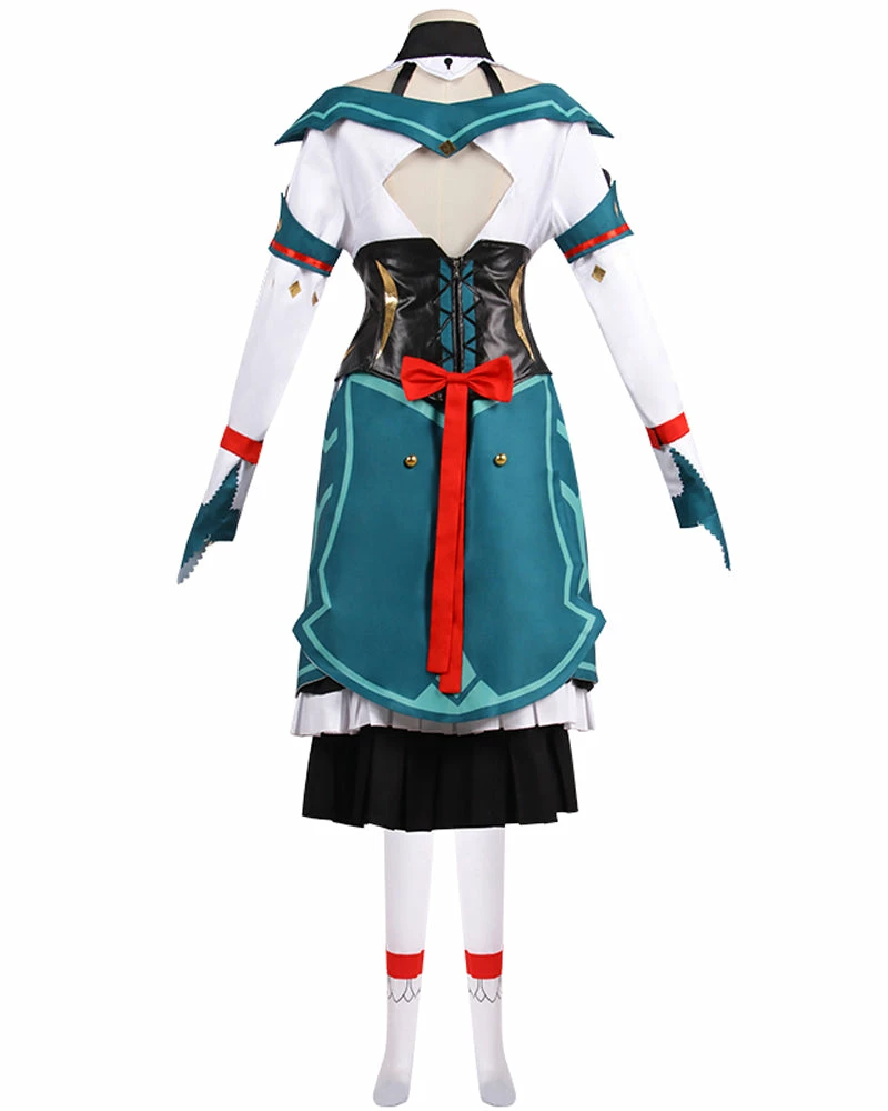 Auscosplay Genshin Impact Cosplay Genshin Impact Katheryne Cosplay Costume Dress 4 Auscosplay Genshin Impact Cosplay Genshin Impact Katheryne Cosplay Costume Dress