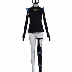 Auscosplay Pokemon Umbreon Human Cosplay Costume Dress