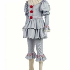 Auscosplay The It Clown Pennywise Cosplay Costume Outfit Stephen King's It 13 Auscosplay The It Clown Pennywise Cosplay Costume Outfit Stephen King's It