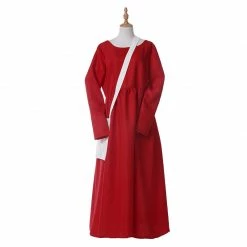 Auscosplay The Handmaid's Tale Costume Handmaid's Tale Dress Red Cape Cloak Robe 12 Auscosplay The Handmaid's Tale Costume Handmaid's Tale Dress Red Cape Cloak Robe
