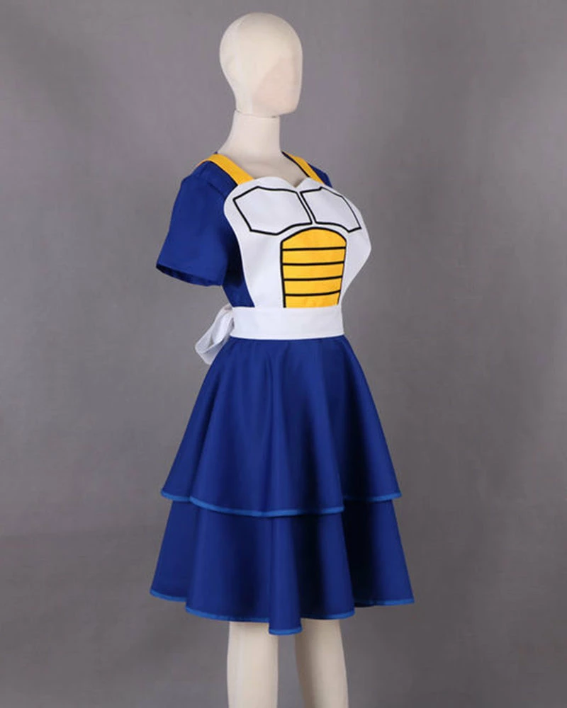 Auscosplay Dragon Ball Vegeta Female Dress Cosplay Costume Anime Costume 6 Auscosplay Dragon Ball Vegeta Female Dress Cosplay Costume Anime Costume