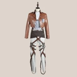 Auscosplay Attack On Titan Rivaille Levi Cosplay Costume Full Set