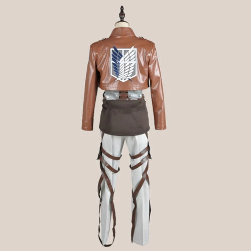 Auscosplay Attack On Titan Rivaille Levi Cosplay Costume Full Set 6 Auscosplay Attack On Titan Rivaille Levi Cosplay Costume Full Set