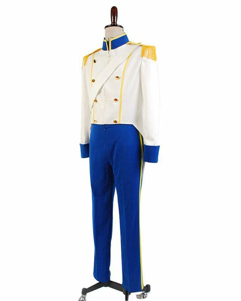 Auscosplay The Little Mermaid Prince Eric Cosplay Costume Prince & Princess Costume 4 Auscosplay The Little Mermaid Prince Eric Cosplay Costume Prince & Princess Costume