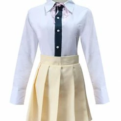 Auscosplay Super Dangan Ronpa 2 Chiaki Nanami Cosplay Costume Anime Costume