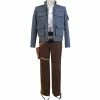 Auscosplay Movie Costume Star Wars Empire Strikes Back Han Solo Cosplay Costume