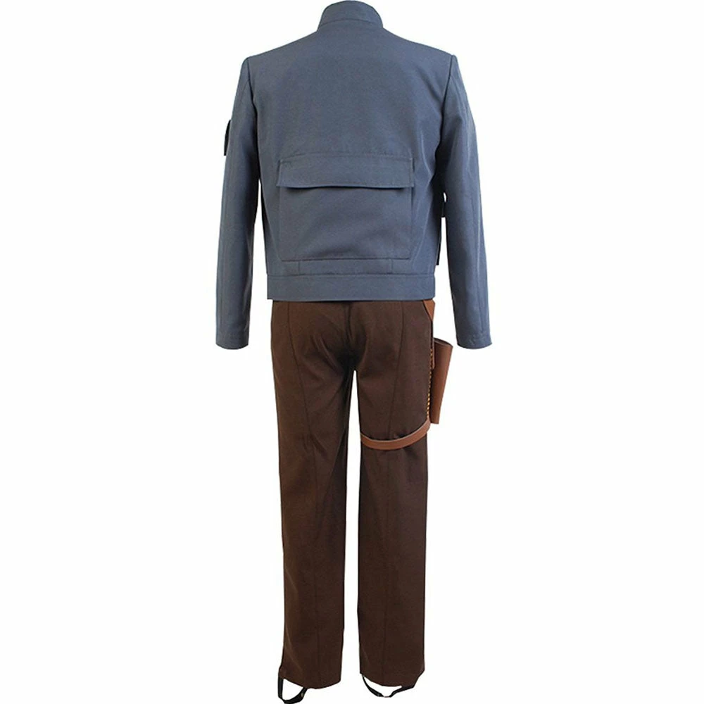 Auscosplay Movie Costume Star Wars Empire Strikes Back Han Solo Cosplay Costume 5 Auscosplay Movie Costume Star Wars Empire Strikes Back Han Solo Cosplay Costume