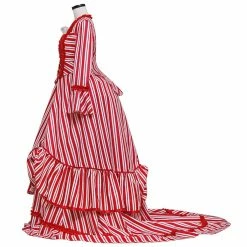 Auscosplay Medieval Renaissance Costumes Sweeney Todd Mrs. Lovett Cosplay Costume Dress