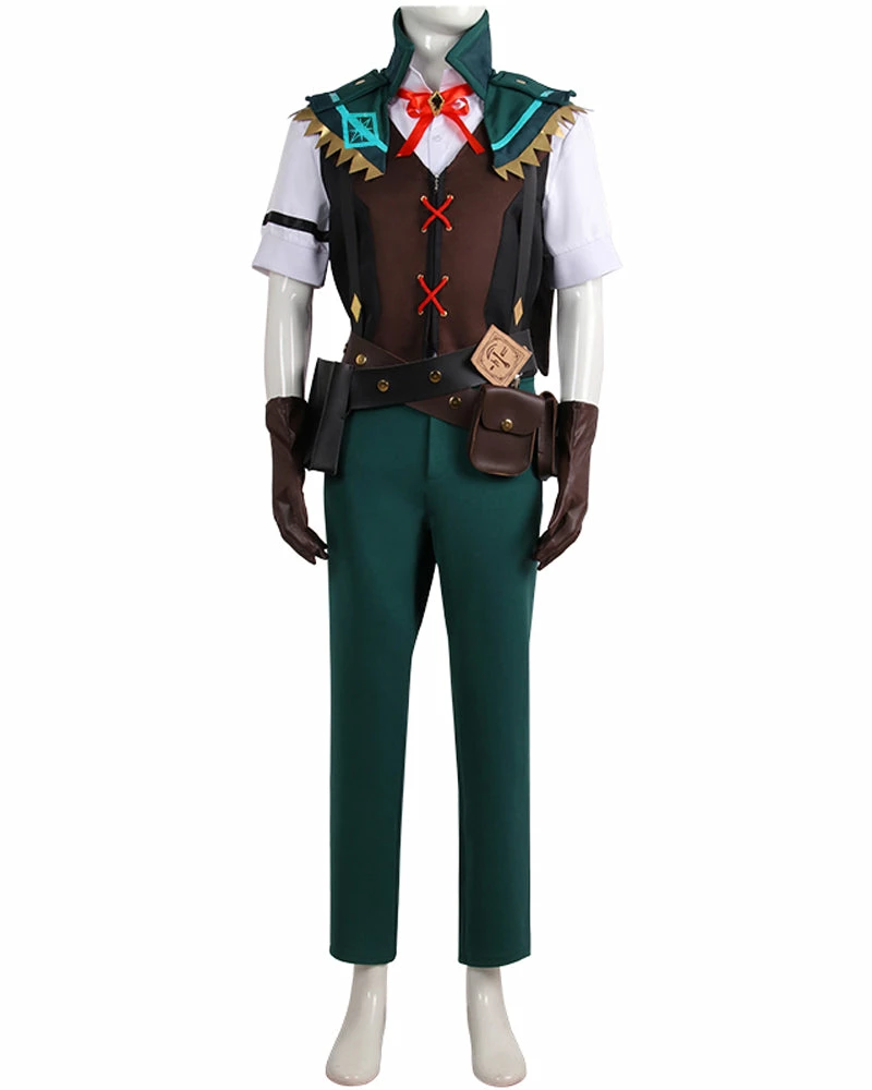 Auscosplay Genshin Impact Npc Cyrus Roald Cosplay Costume 3 Auscosplay Genshin Impact Npc Cyrus Roald Cosplay Costume