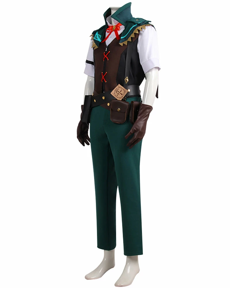 Auscosplay Genshin Impact Npc Cyrus Roald Cosplay Costume 4 Auscosplay Genshin Impact Npc Cyrus Roald Cosplay Costume