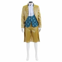 Auscosplay Vintage Medieval Baroque Costume Men Tuxedo Prince Suit Medieval Renaissance Costumes