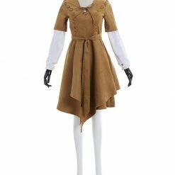 Auscosplay Movie Costume Star Wars Return Of The Jedi Princess Leia Cosplay Costume Women Dress