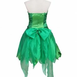 Auscosplay Peter Pan Tinker Bell Princess Cosplay Costume Dress 11 Auscosplay Peter Pan Tinker Bell Princess Cosplay Costume Dress